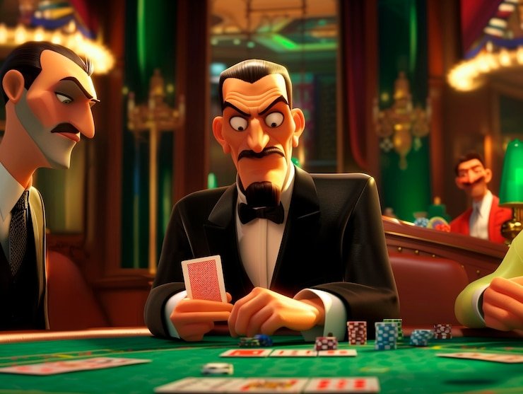 Blackjack hand progression during gameplay